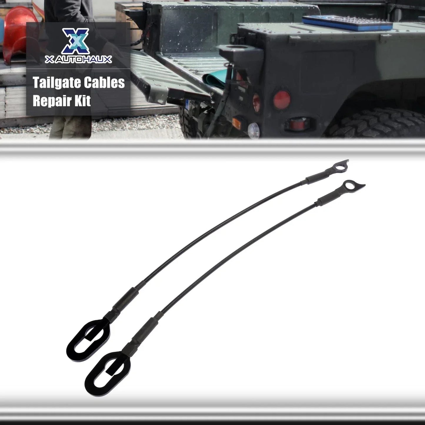 Rear Tailgate Cables Support for Dodge Ram 1500 2500 3500 (1994-2002)
