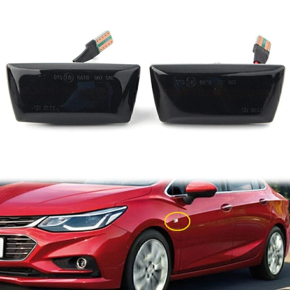 Dynamic LED Side Marker Lights for Opel Astra, Zafira, Corsa, Insignia, Meriva (2010-2023)