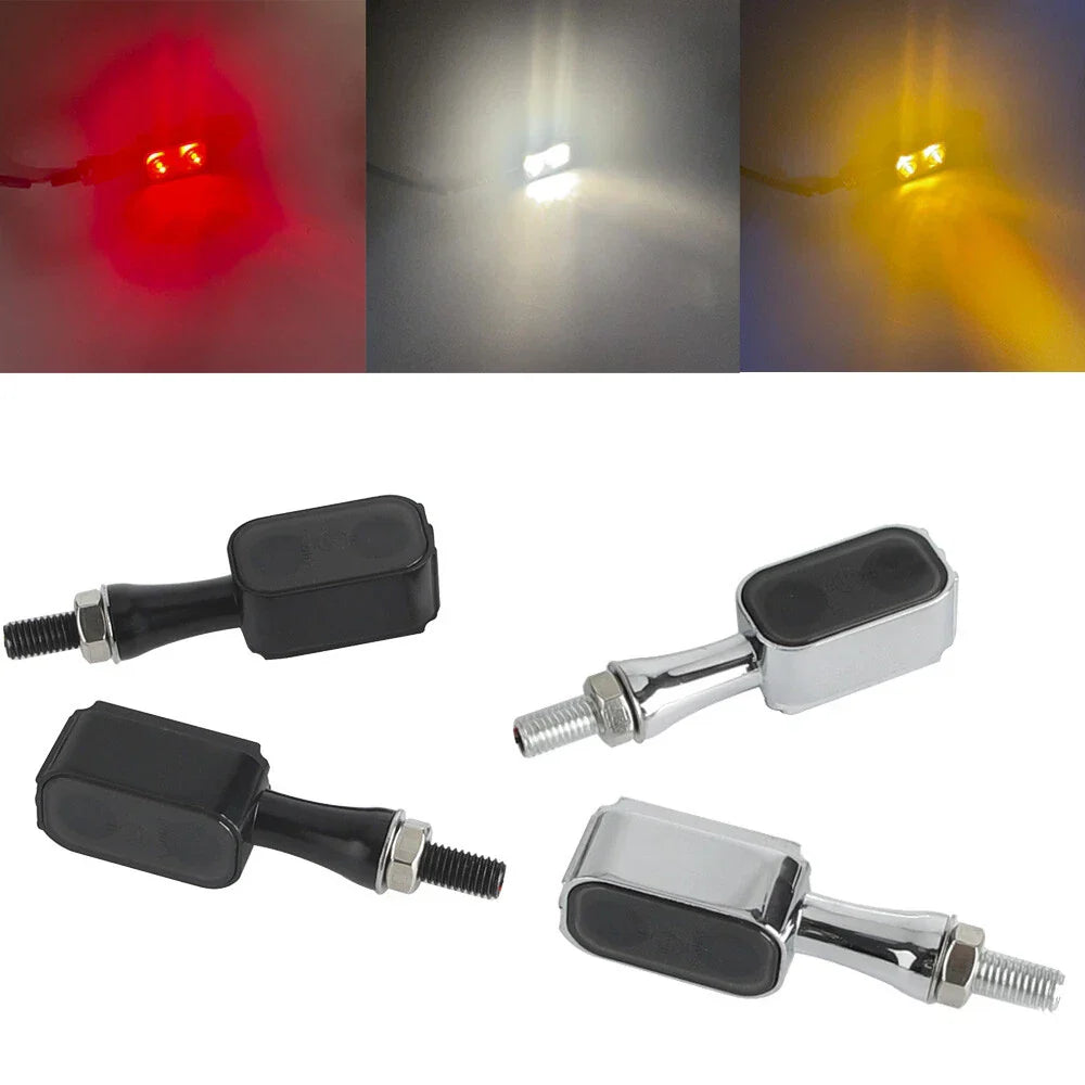 LED Turn Signal Light Indicators for Harley Honda Suzuki Yamaha