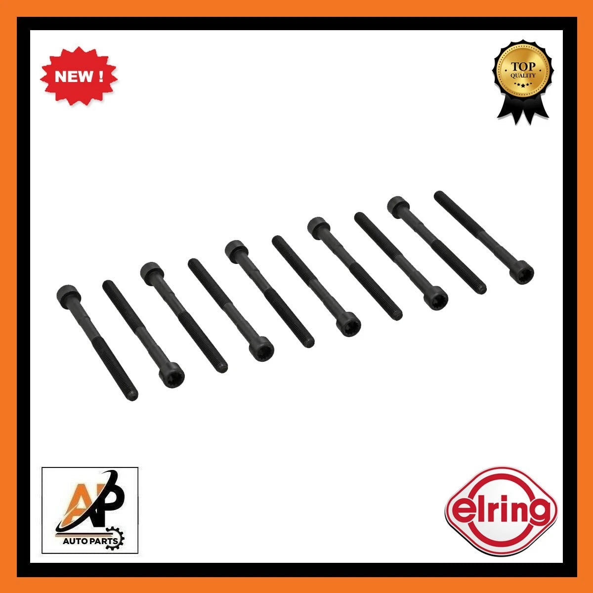 Cylinder Head Bolt Set OEM Replacement for Toyota 1NR-FE (2014–2020)
