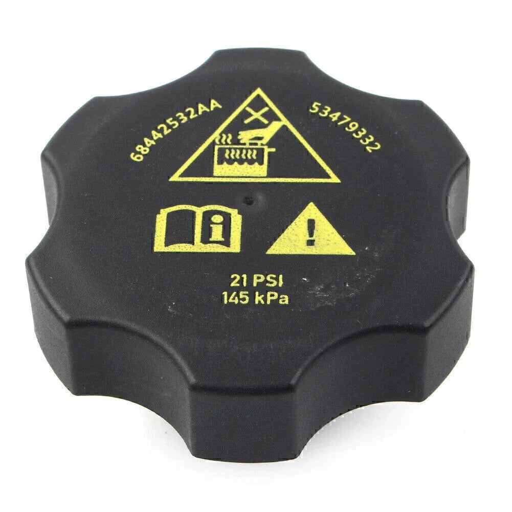Coolant Recovery Bottle Cap 68249136AA for Chrysler Dodge Jeep (2001-2023)