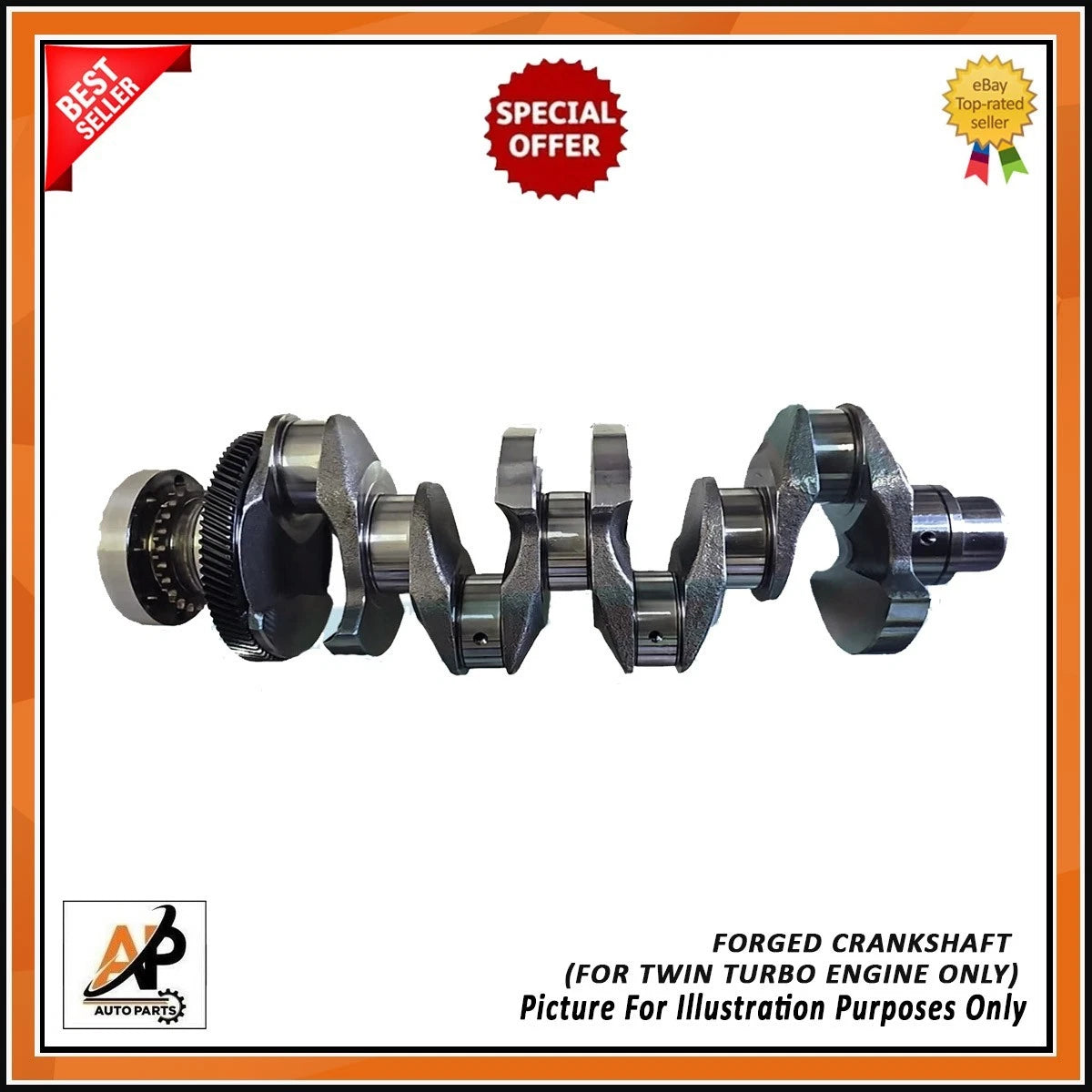 Forged Crankshaft Engine Rebuild Kit for Land Rover Range Rover 2.0D (2000–2005)