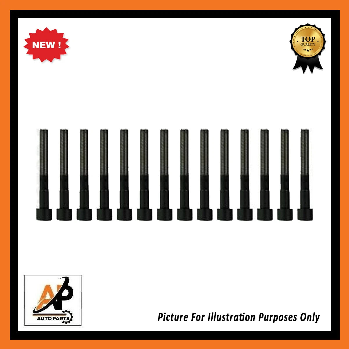 Head Bolts Set Replacement for Toyota Crown Supra Turbo 2JZ-GE 2JZ-GTE (1990–2002)