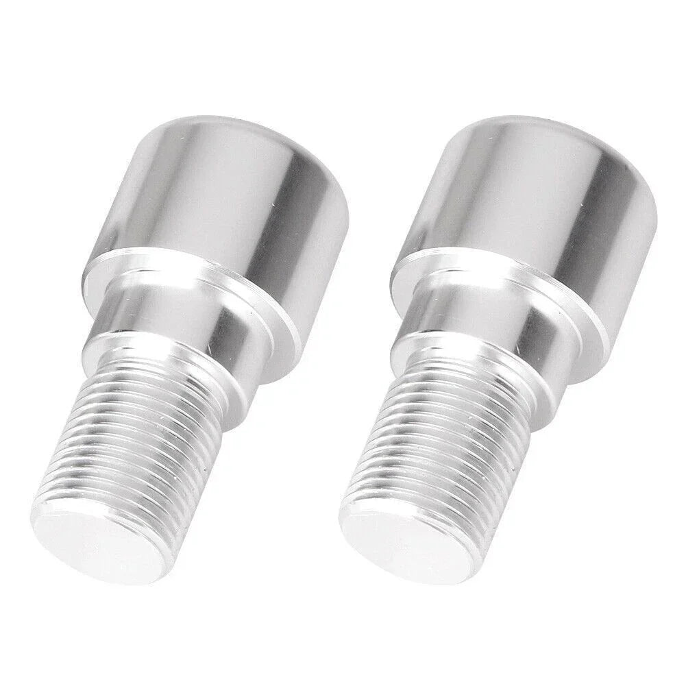 18mm Handle Bar End Grip Plug Silver for Yamaha YZF R6, R6S (1999-2012)