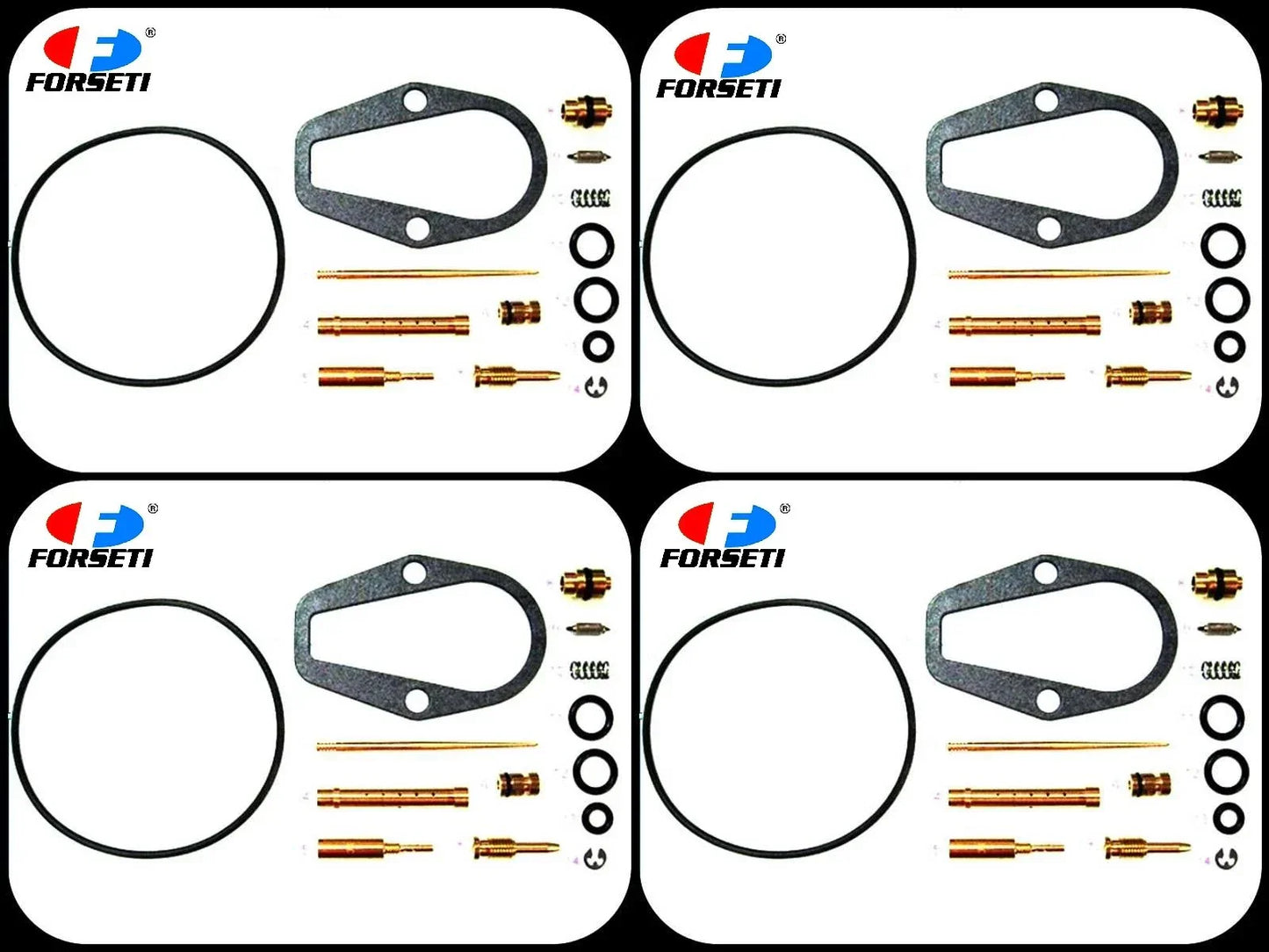 Carburetor Repair Kit for Honda CB550K (1974-1976) - 4 x Rebuild Kits