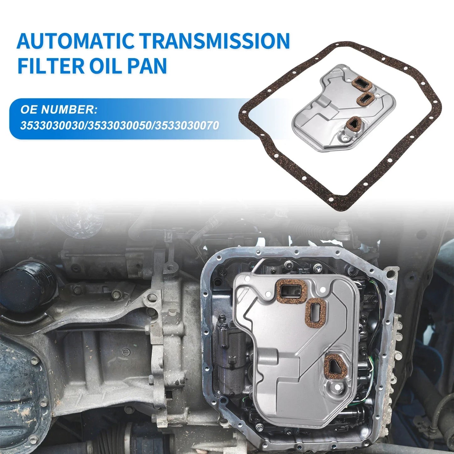 Transmission Filter Oil Pan Gasket Kit for Lexus GS400 (1998-2000)