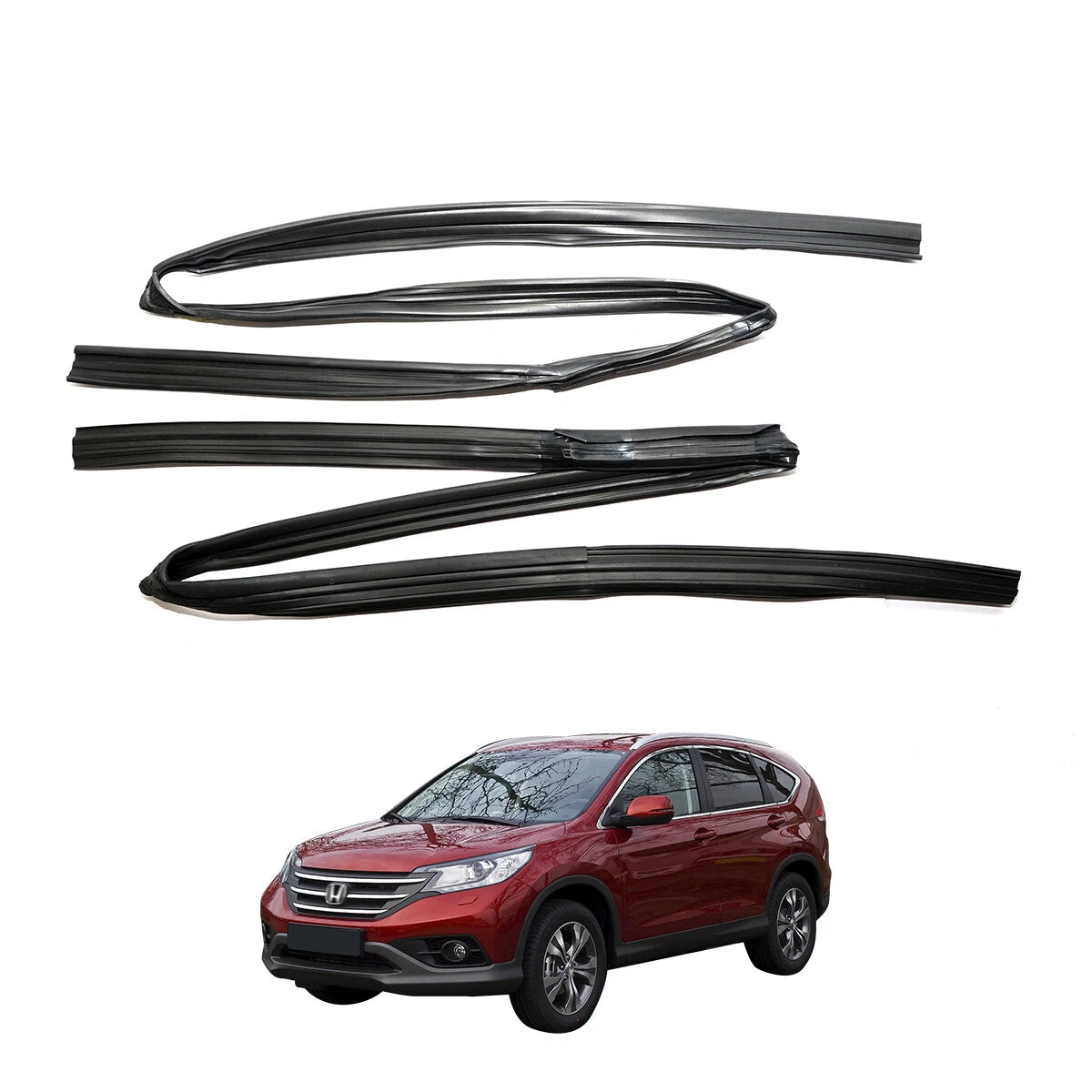 Rear Door Glass Run Channel for Honda CR-V 2012-2016