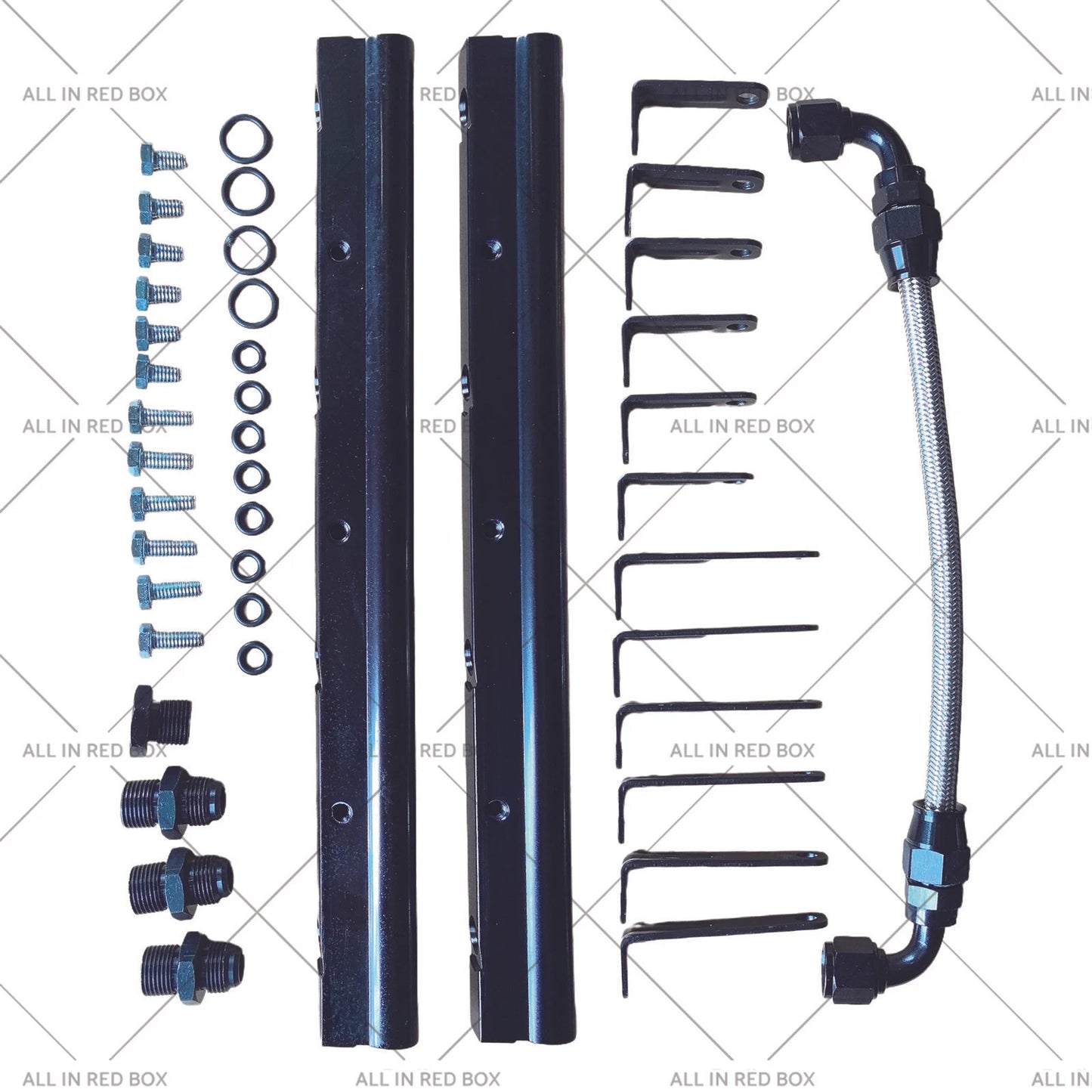 Intake Manifold w/ Fuel Rail for Chevy GM LS1 LS2 LS6 Engine (2001-2009)