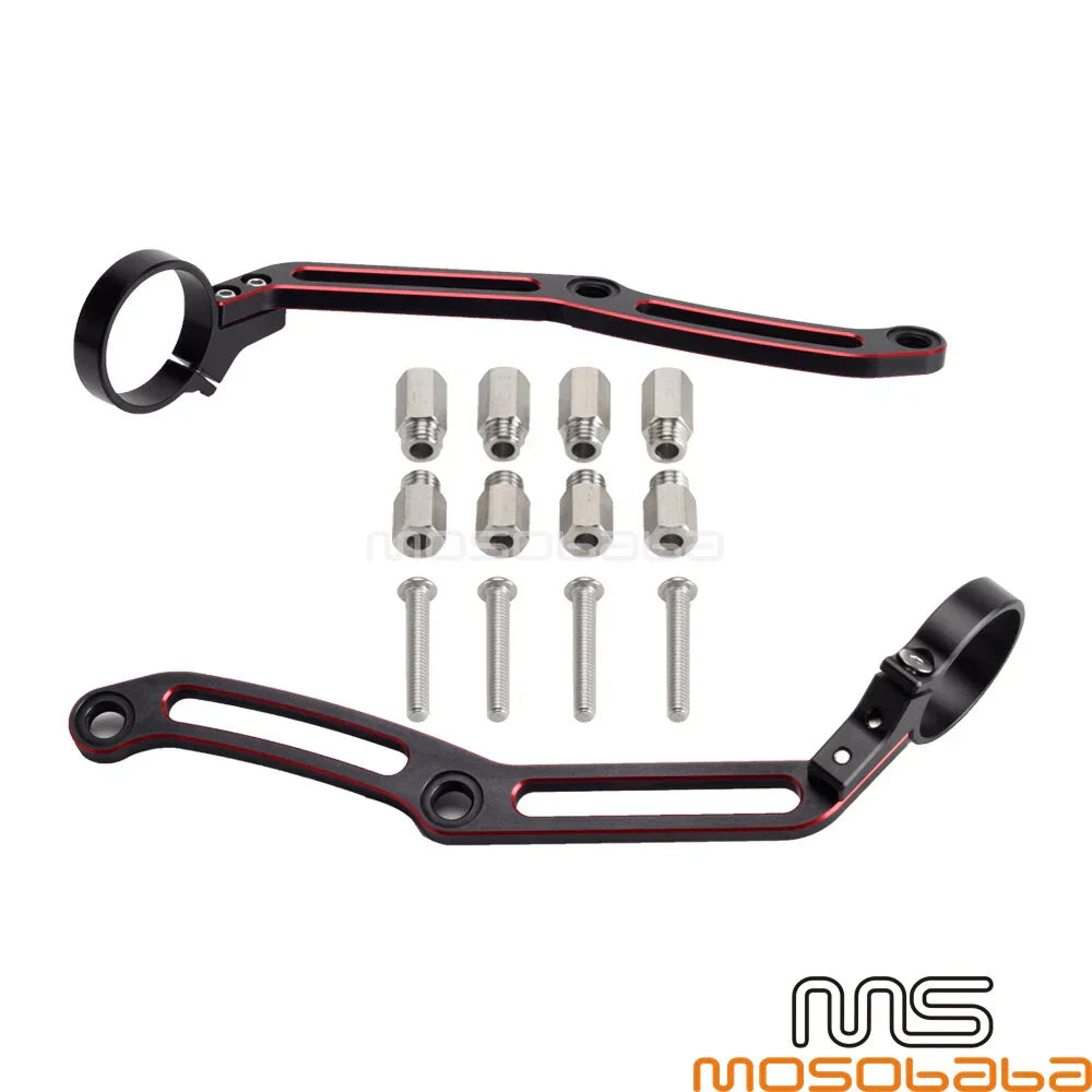 Remote Reservoir Shocks Bracket Mount for Harley Touring Street Glide (2014-2023)