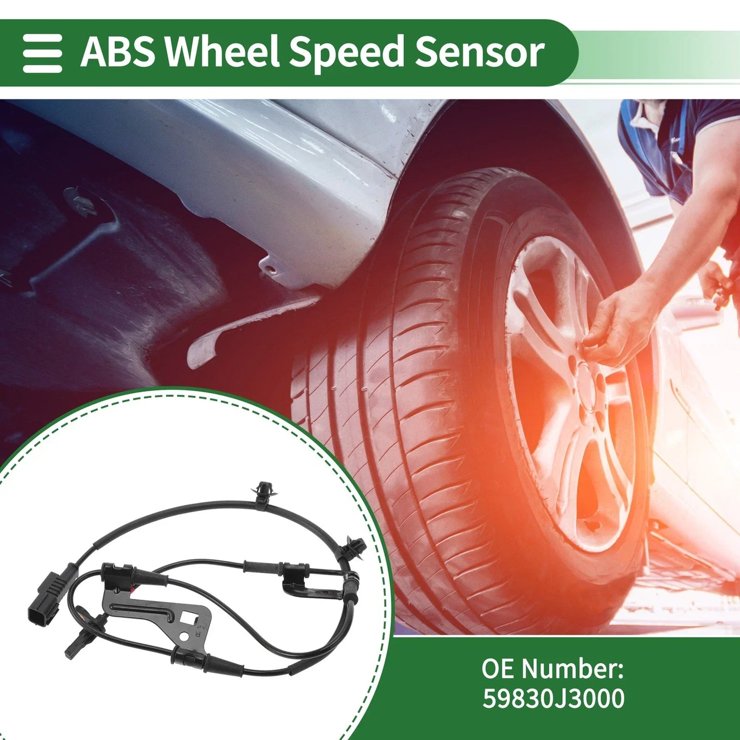 ABS Wheel Speed Sensor for Hyundai Veloster (2019-2023)
