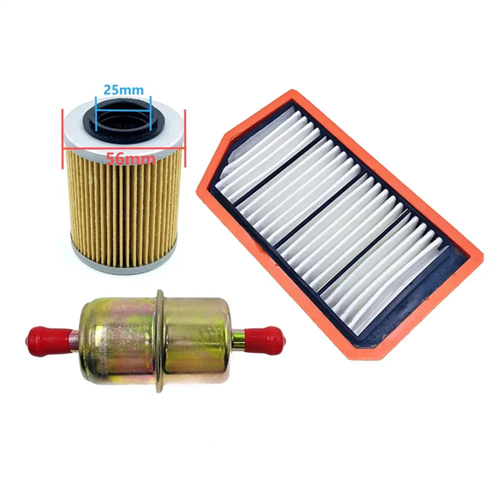Air, Oil & Fuel Filter Kit for ODES 650 800 1000 ATV (2011-2023)
