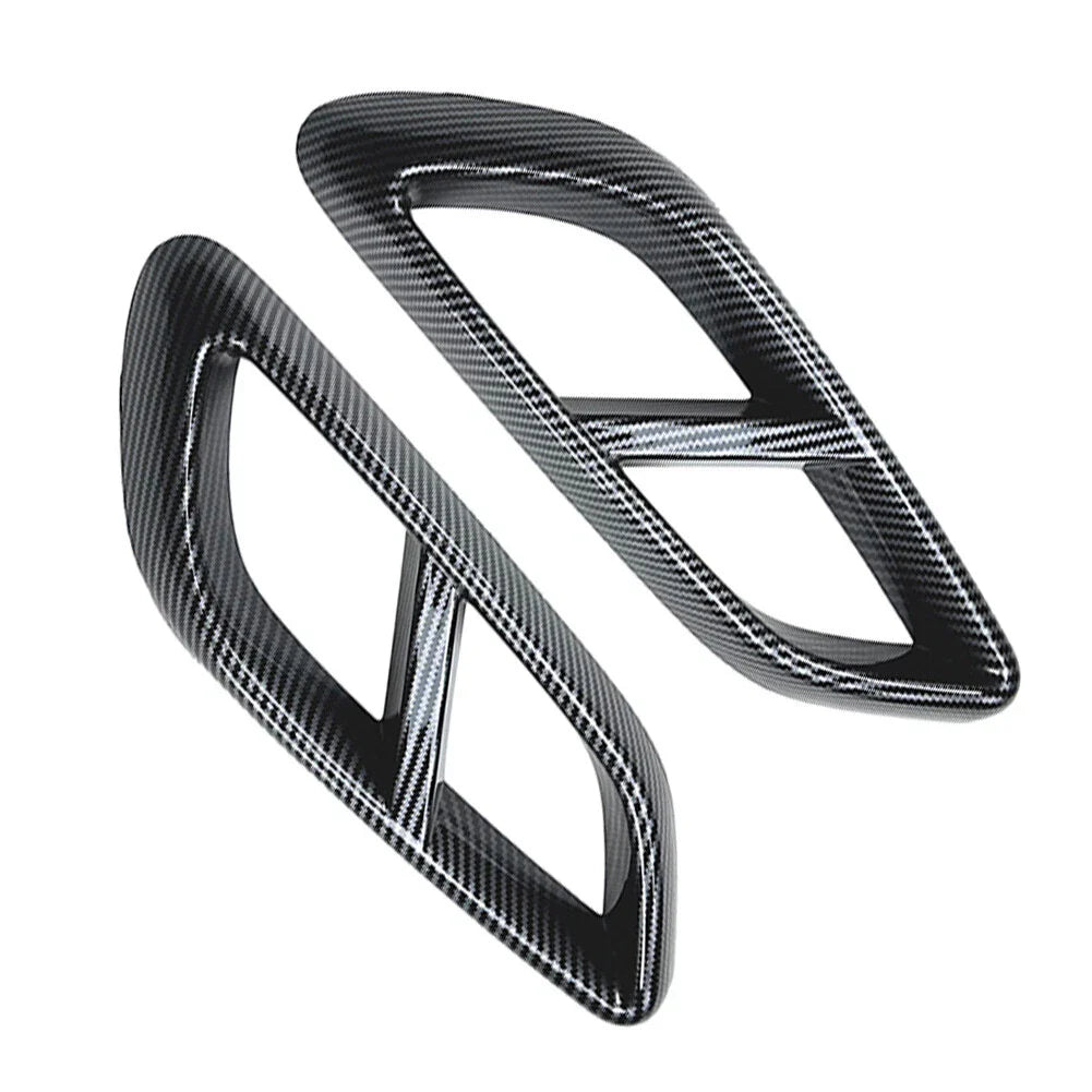 Carbon Fiber Rear Exhaust Pipe Outlet Cover for Benz CLE Coupe (2024)