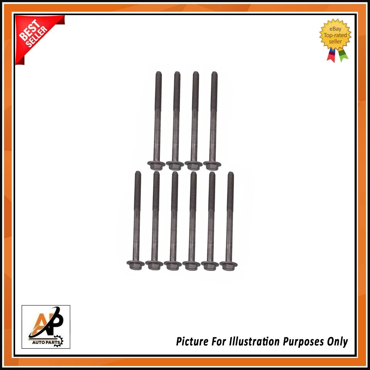 Engine Head Bolts Set Replacement for Opel Astra Insignia 1.6 CDTI (2010–2019)