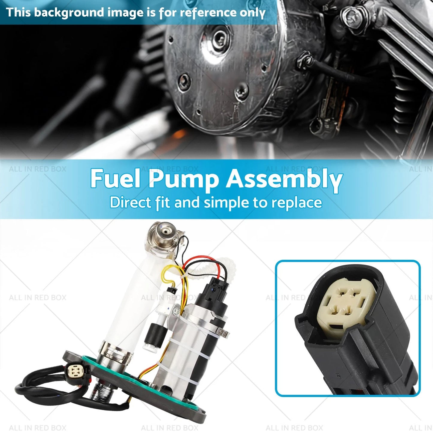 Fuel Pump Assembly for Harley Davidson Sportster 1200 Forty-Eight (07-19)