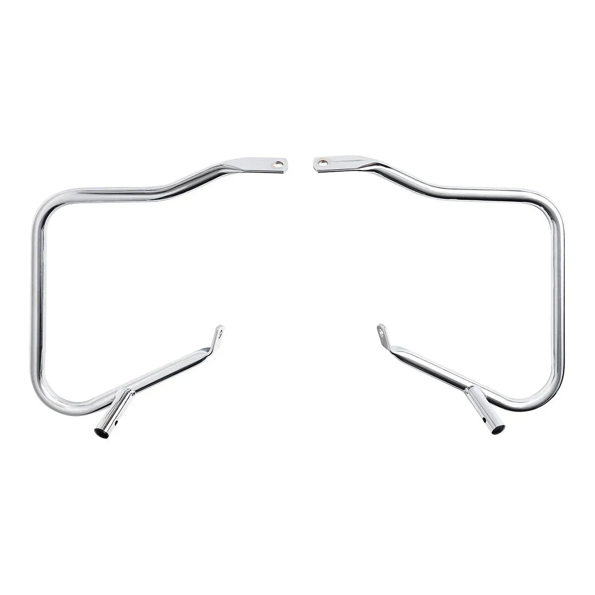 Chrome Saddlebags Guard Bracket for Harley Touring Street Glide (2014-2024)