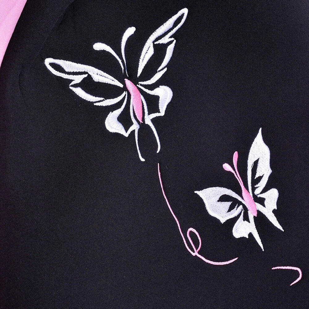 Universal Pink Car Seat Covers Butterfly for Sedan Truck SUV