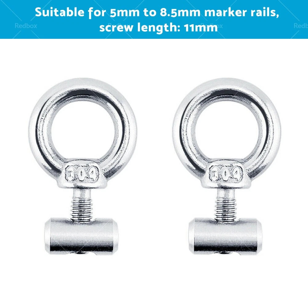 Awning Rail Stoppers Screws for Boat Caravan Stainless Steel