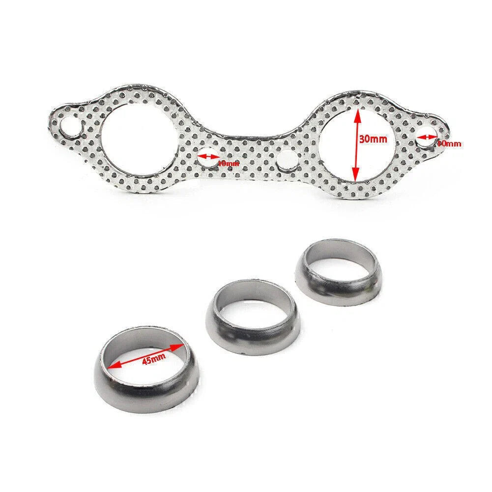 Exhaust Muffler Manifold Gasket Spring Rebuild for Polaris RZR 800 (2008-2010)