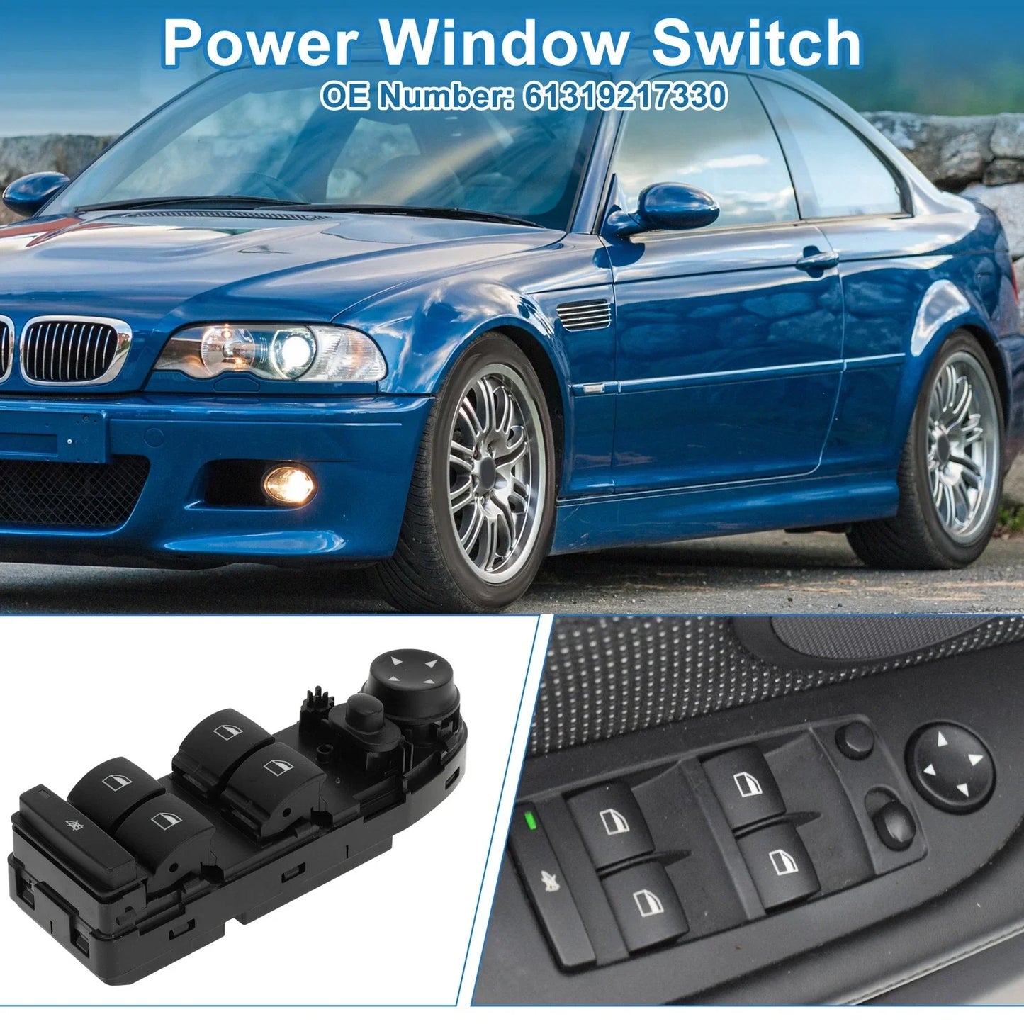 Power Window Switch for BMW 325i (2006)