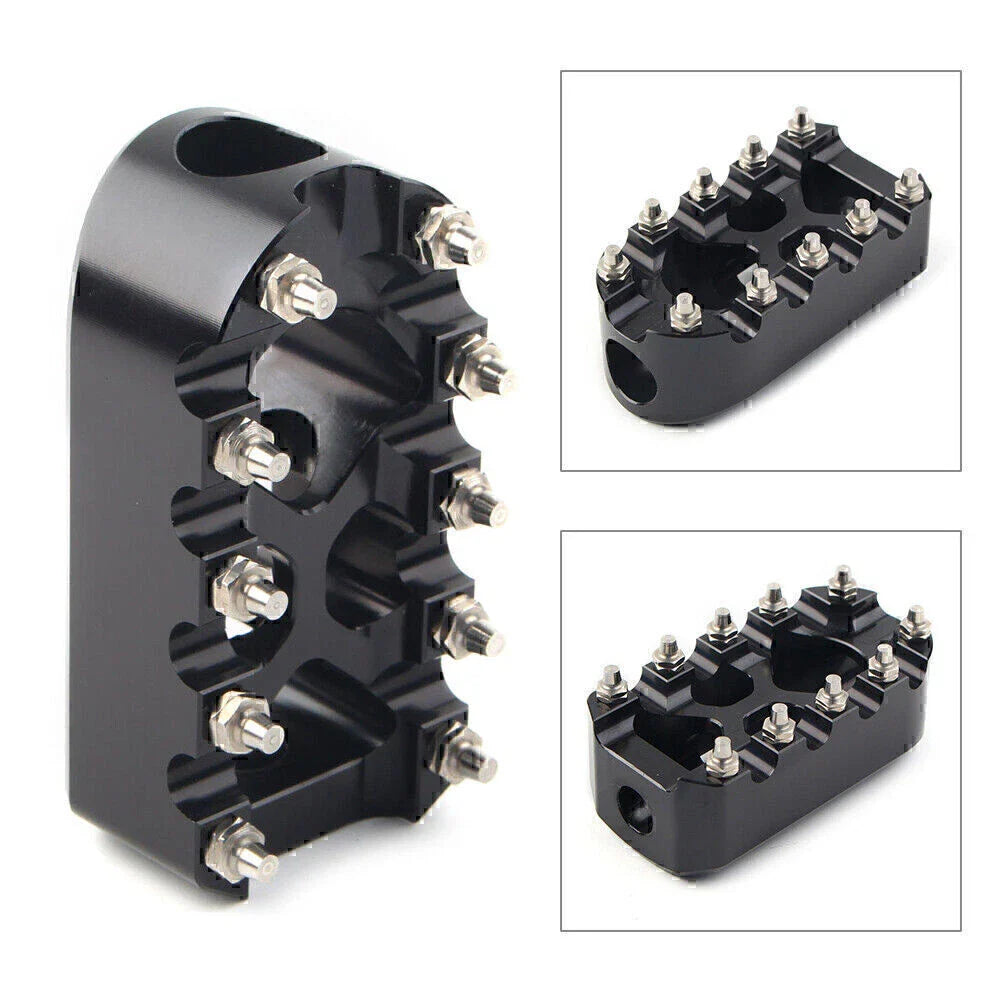 Universal Black Anti-Skid Gear Brake Shift Peg Pedals for Harley
