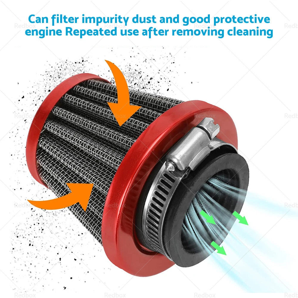 38mm Air Filter Pod Cleaner for 110cc 125cc Motorcycle PIT Dirt Bike