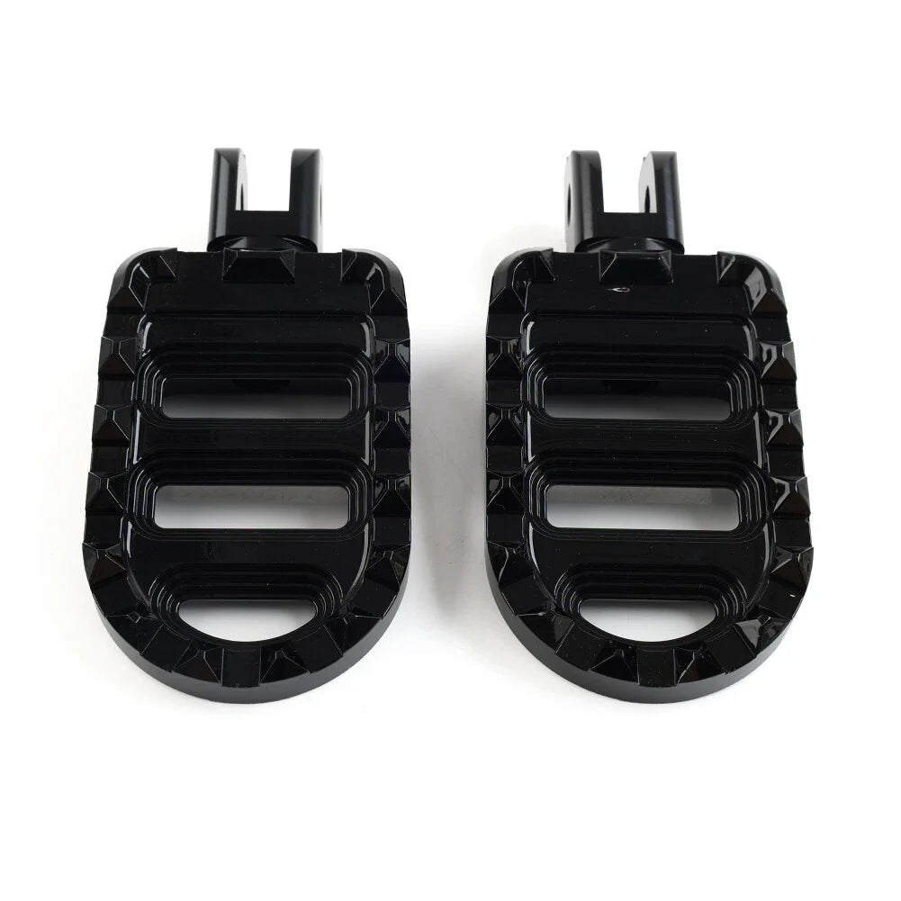 Front Footrests Pegs for Harley Softail Slim Fat Bob Street Bob Breakout
