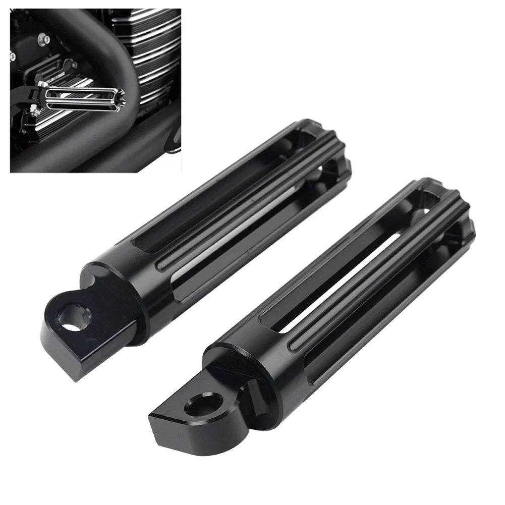 Male Mount Foot Pegs for Harley Touring Sportster Softail Dyna