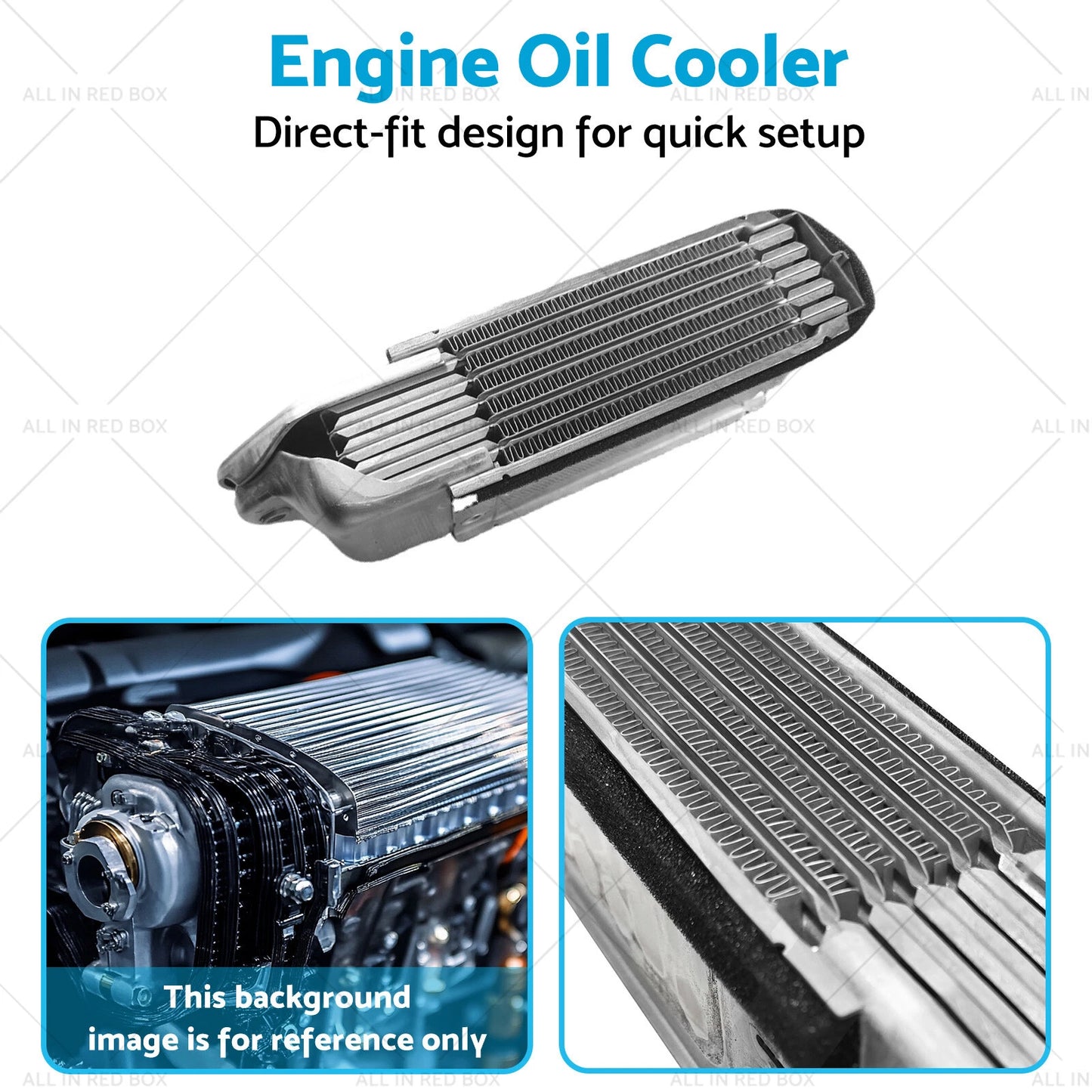 Engine Oil Cooler for Volkswagen Beetle (1974-1979) Aluminum Alloy
