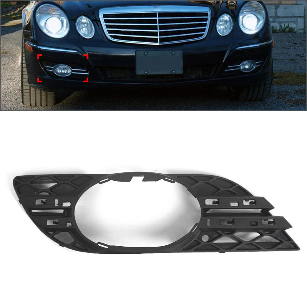 Front Right Fog Light Grille for Mercedes-Benz E320 E350 E550 E63 (2007-2009)