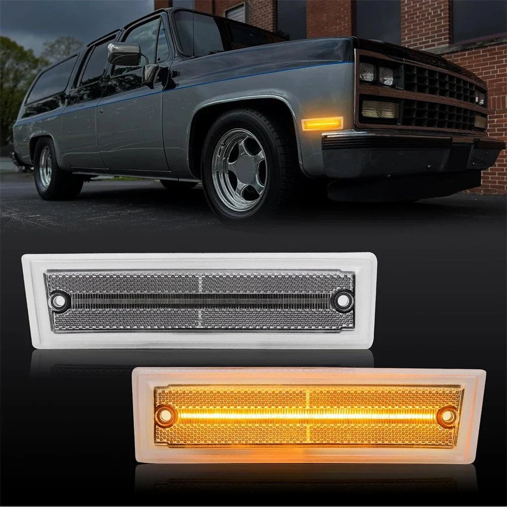 Side Marker Lights for Chevy Suburban R1500 R2500 V1500 V2500 R3500 V3500 (1992-1999)