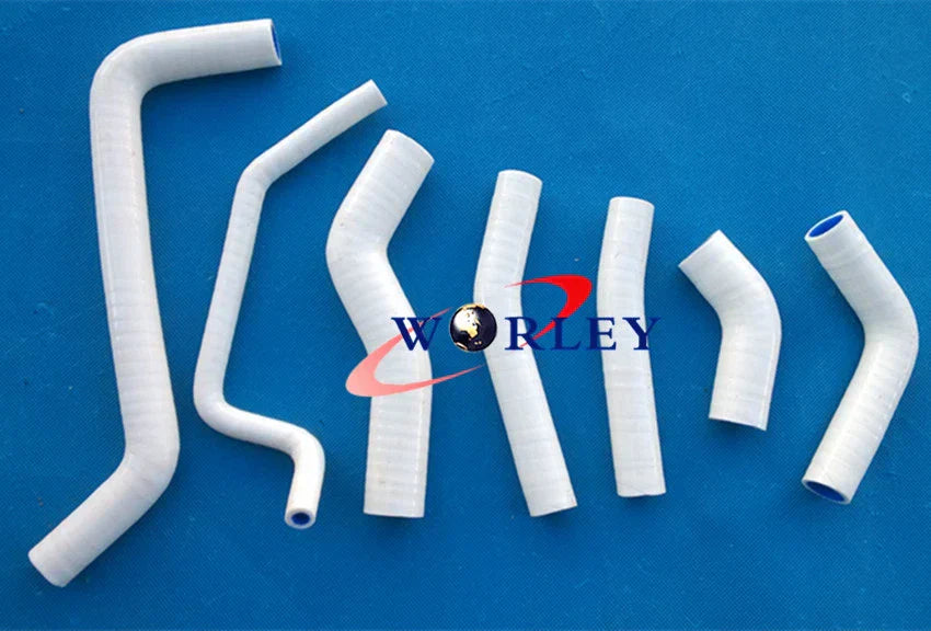 Silicone Radiator Hose for Kawasaki KX450F KXF450 2009-2015 - Red