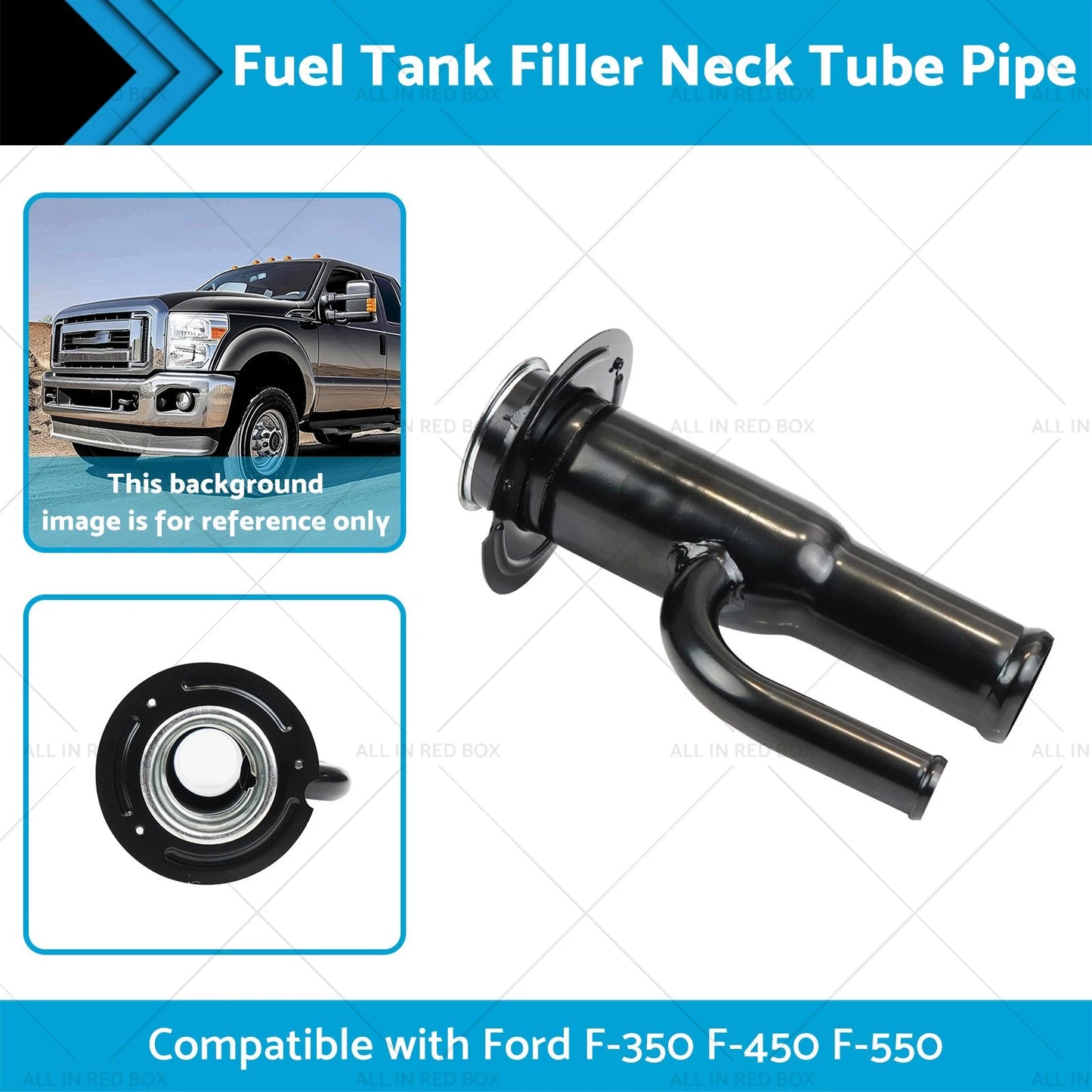 Fuel Tank Filler Neck Tube for Ford F-450 F-350 F-550 (2005-2007)