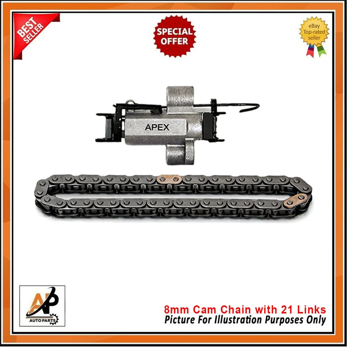 Camshaft Timing Chain Kit Heavy Duty for Peugeot 1.5 Diesel (2008–2017)