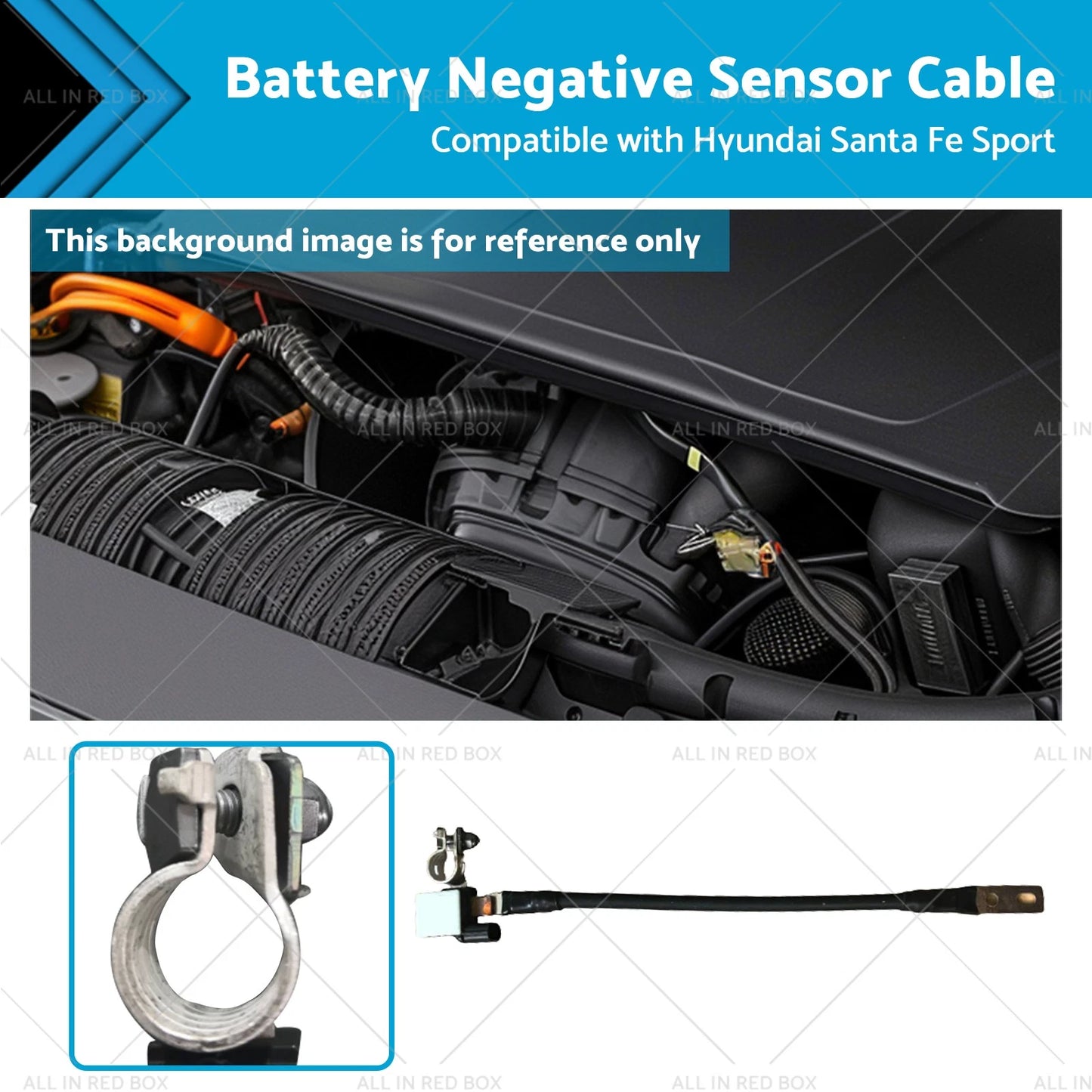Battery Negative Sensor Cable for Hyundai Santa Fe Sport (2013-2015)