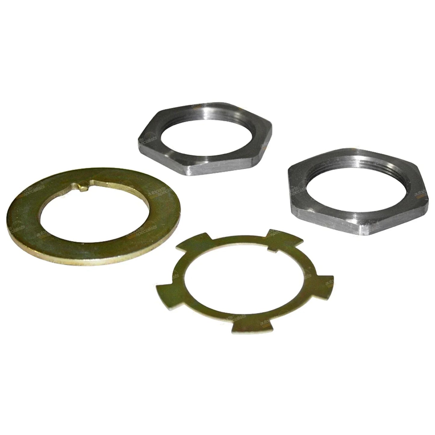 Front Hub Axle Nut Kit for Landcruiser FJ70 FJ73 FJ75 FZJ75 HJ75 HZJ75 (1984���1999)