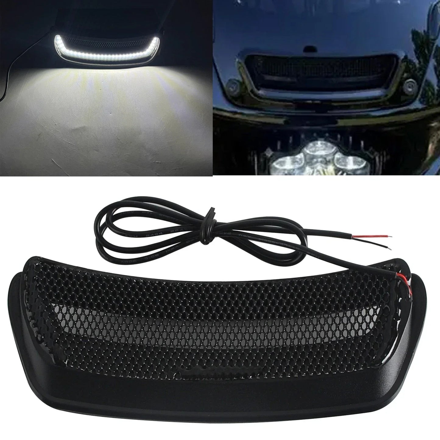 Super Bright LED Fairing Vent Lights for Softail Low Rider El Diablo FXRST (2022)