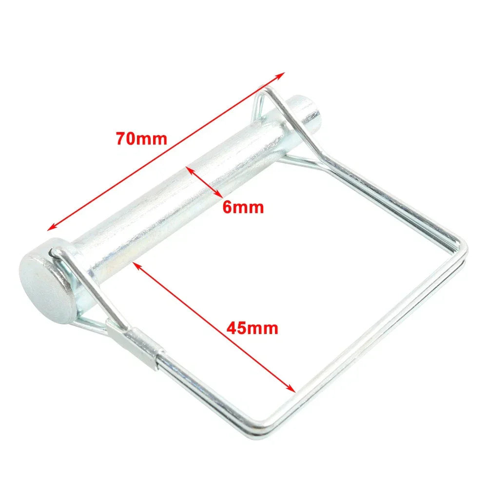 Shaft Lock Pin for Trailer Tow Coupler with Anti-Lost Rope