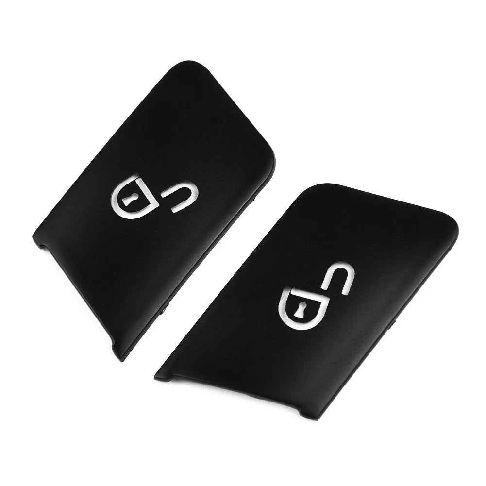 Button Cover Trim Matte Black for Benz C W204 W212 E (2007–2016)