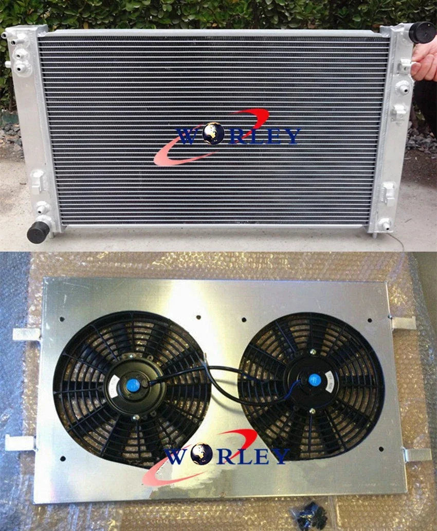Aluminum Radiator, Shroud & Fan for Holden Commodore VT VX HSV V8 (1997-2006)