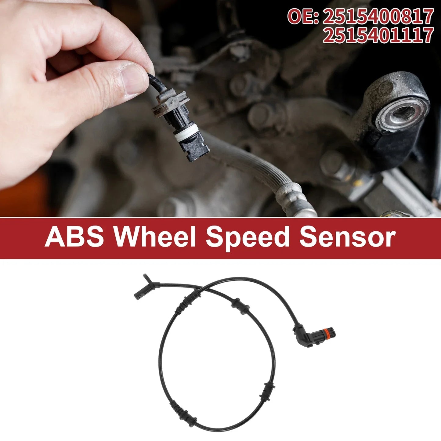 ABS Wheel Speed Sensor for Mercedes-Benz R350 (2006-2010)