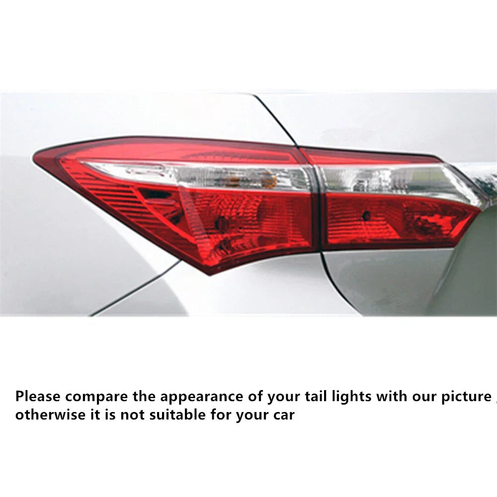 4 Pcs Rear Tail Light Seal Gasket for Toyota Corolla (2014-2018)
