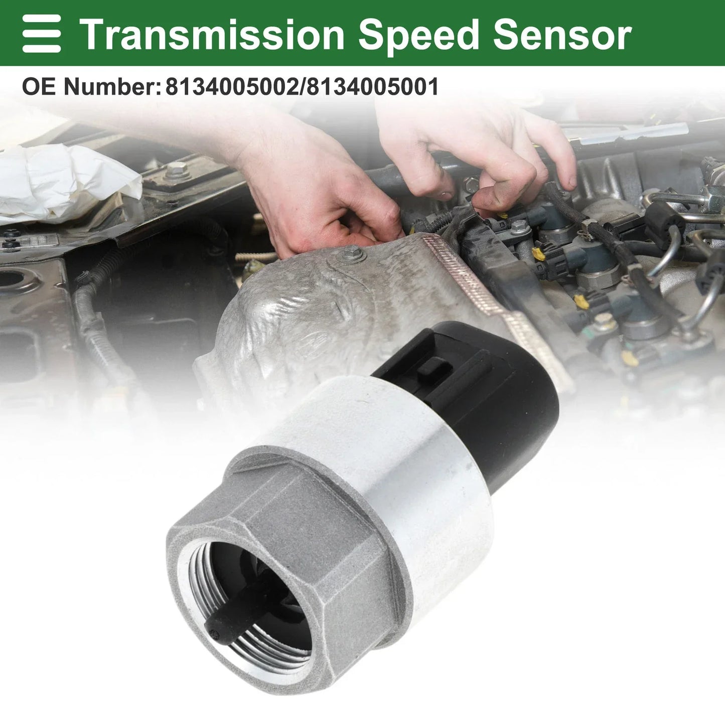 Transmission Speed Sensor for Mercedes-Benz MB100D 2.9L (1995-2003) 1 x Pc