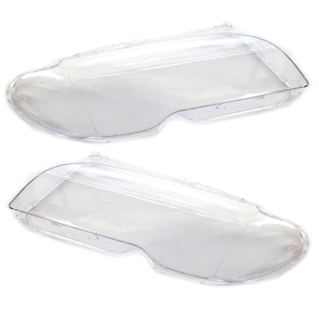 Headlight Glass Lens Covers for BMW 3 Series E46 325Ci 330Ci (2003-2006)