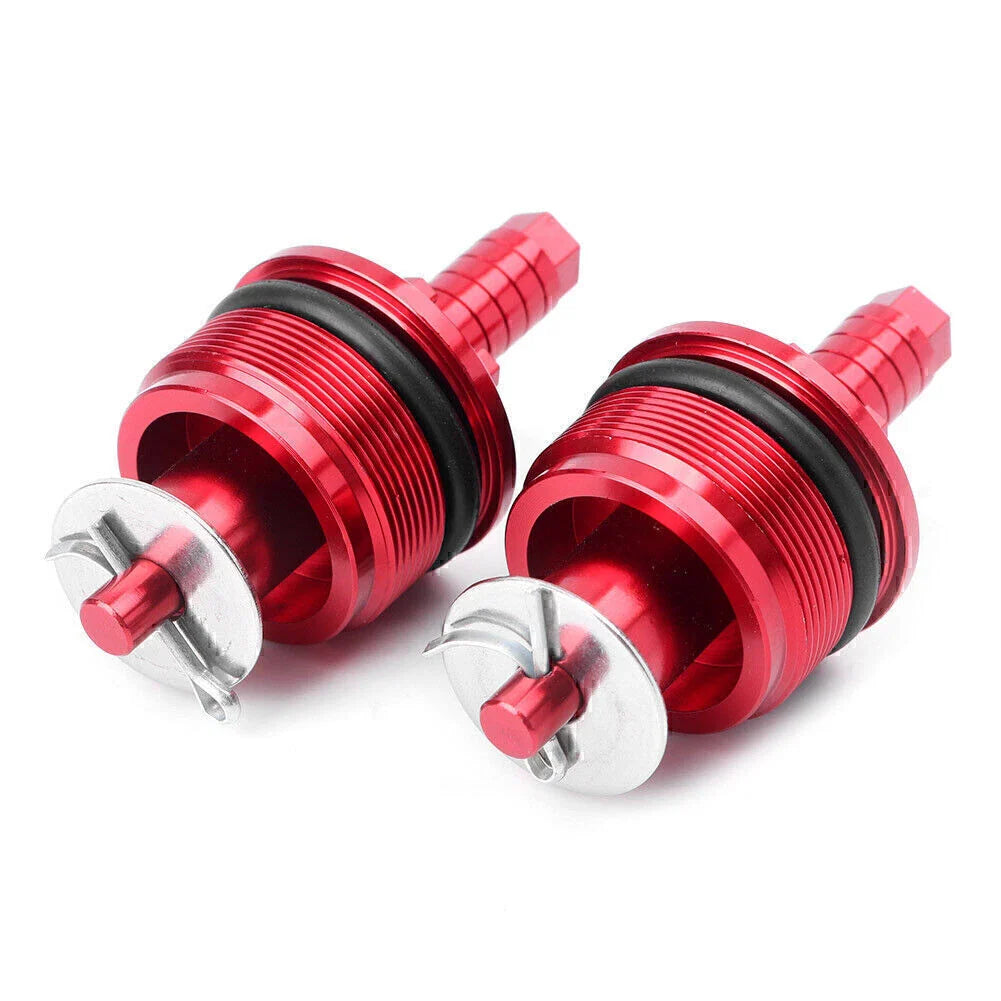 Red CNC Aluminum Preload Adjusters for Honda CMX250