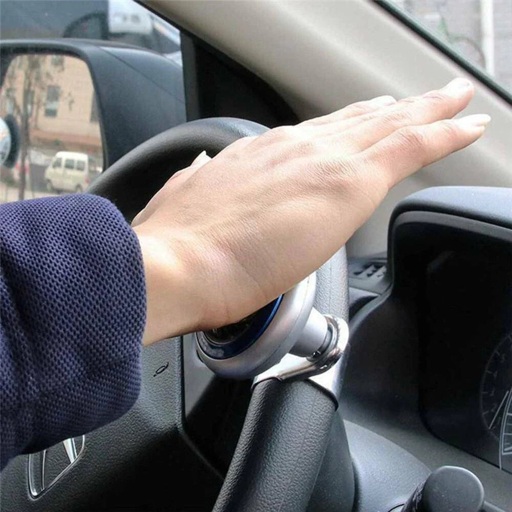 Blue Steering Wheel Spinner for Car