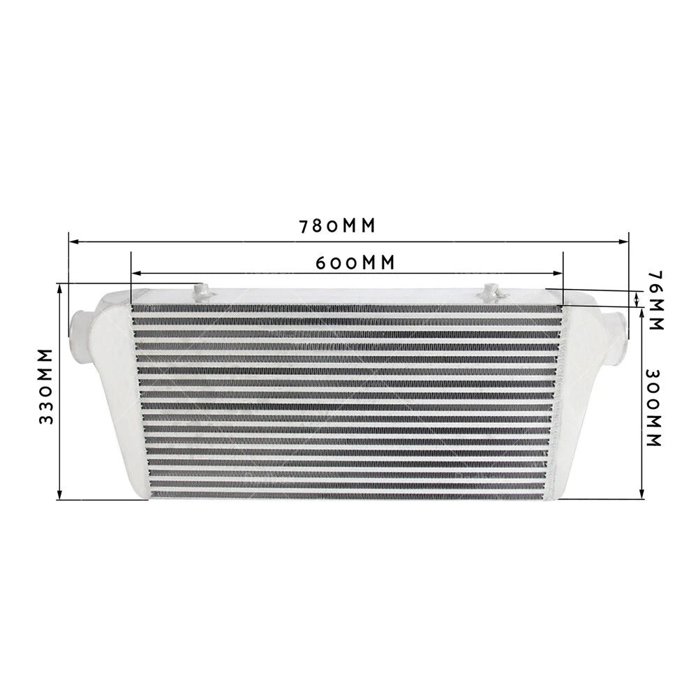 3" Bar & Plate Intercooler for Universal 600x300x76mm