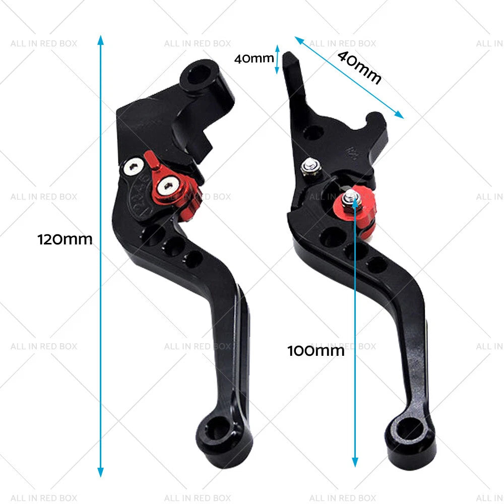 CNC Short Clutch Brake Levers for Yamaha YZF R3 R25 MT03 MT25 (2014-2021)