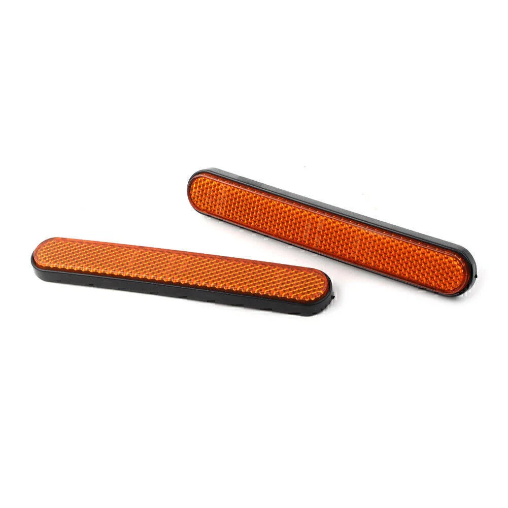 Orange Rear Shock Absorber Reflector Strip for Harley Sportster 883 1200 (2004-2023)