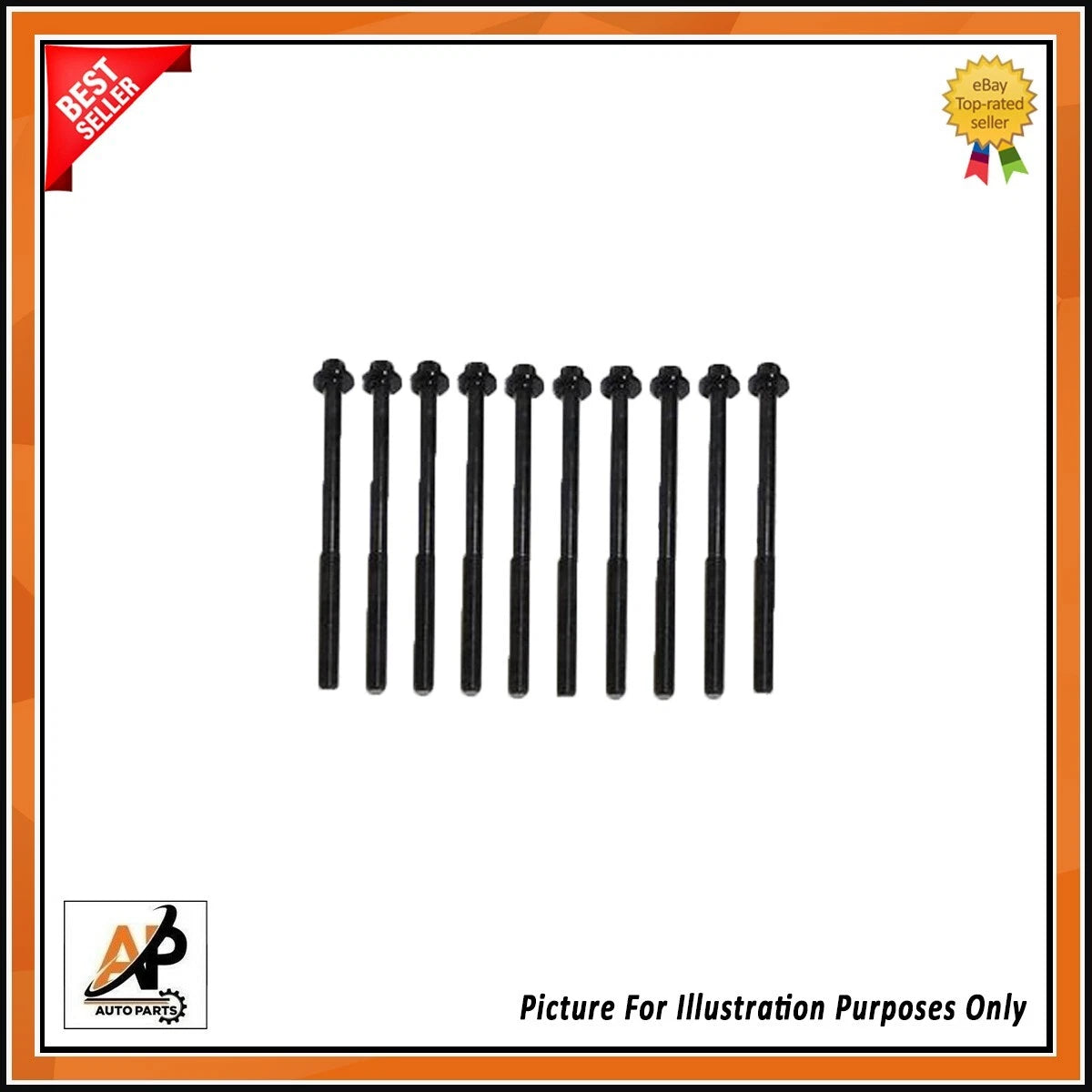 Head Bolts Set Heavy Duty for Mazda 2.2D 3 6 CX-5 (2013–2018)