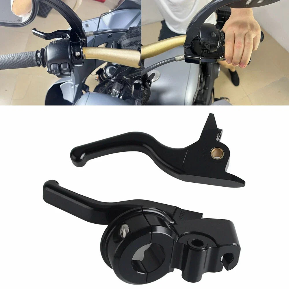 Handlebar Hand Brake Clutch Lever for Harley Touring Road Glide Road King (21-23)